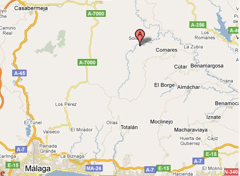 mapa de Casa Del Molinero