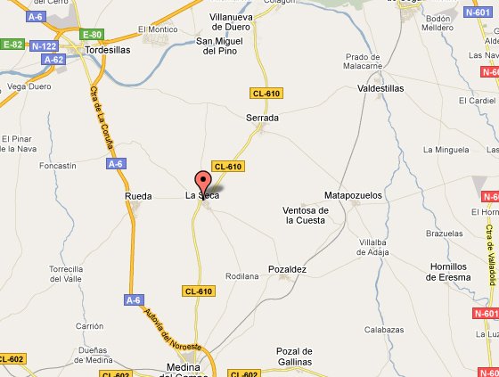 mapa de Casa Rural La Pepita