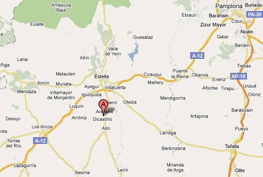 mapa de Casa Marinaguirre