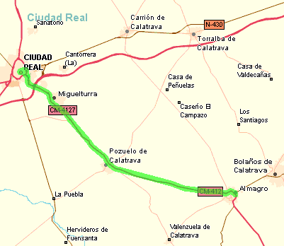 mapa de Casa De Comedias