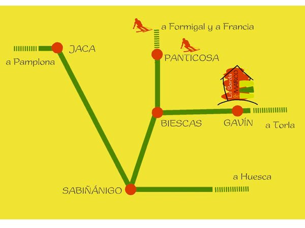 mapa de La Borda De Marco