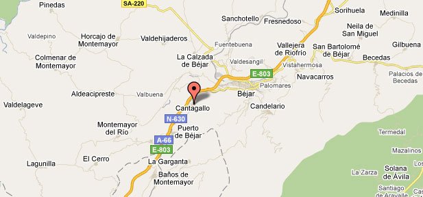 mapa de Las Peruchas