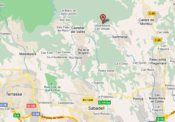 mapa de Naturcasas