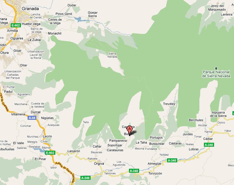 mapa de Casa El Porton