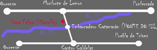 mapa de Casa Felisa Marcelle
