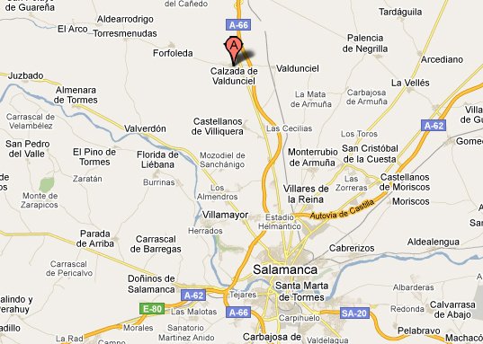 mapa de Casa Rural MariCarmen