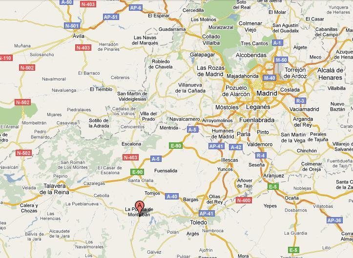 mapa de Fernando De Rojas