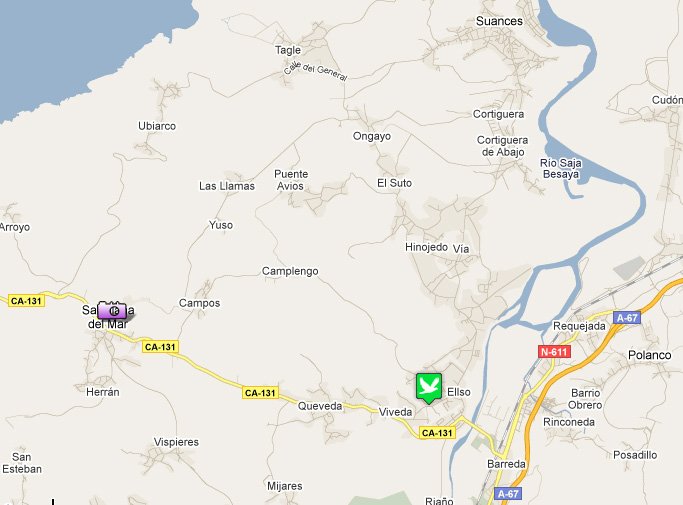 mapa de Avemar
