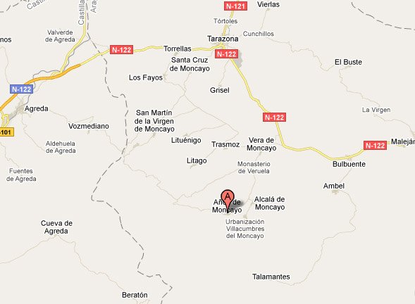 mapa de Casa Alicia