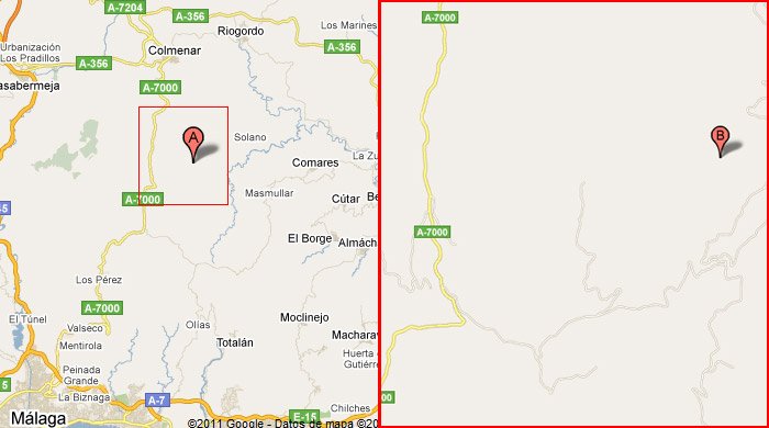 mapa de Finca Serrato