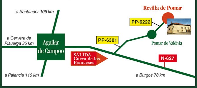mapa de Casa Florencio Hotel Rural