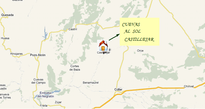 mapa de Cuevas Al Sol
