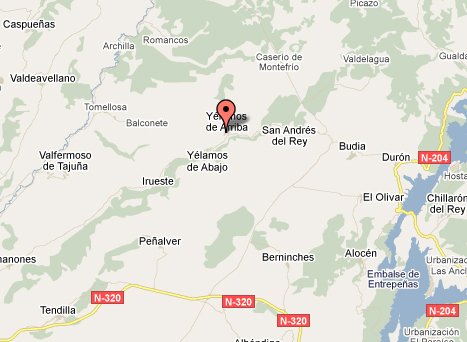 mapa de Villa El Remanso