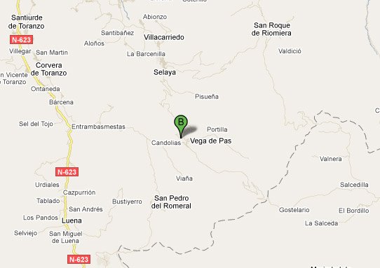 mapa de El Ro�ao