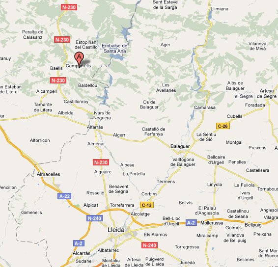 mapa de Casa Nasiet