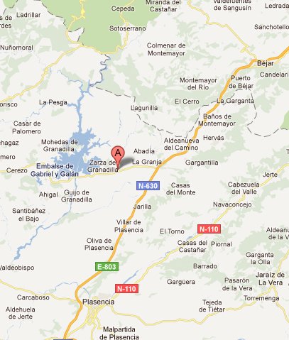 mapa de La Cueva Del Lince