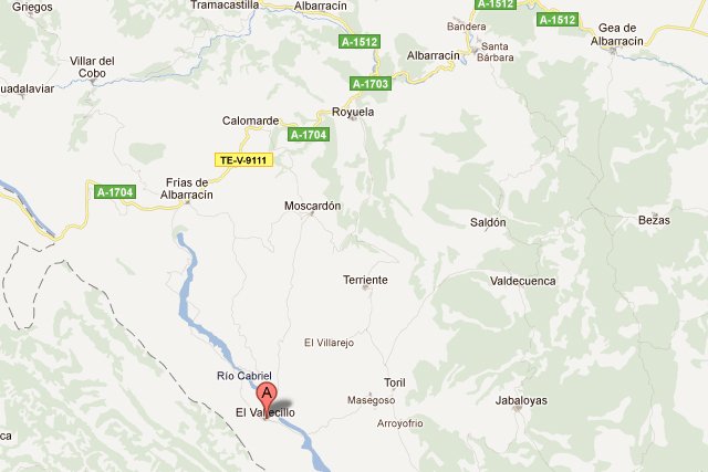 mapa de Casa El Rincón De Pascual