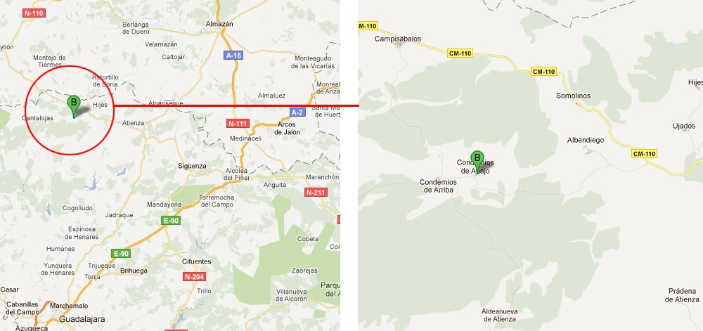 mapa de La Casa De Los Gatos