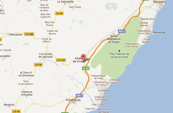 mapa de Mas Del Riu