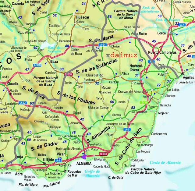 mapa de Cortijo Al-Damuz