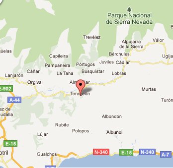 mapa de Aires Del Molino