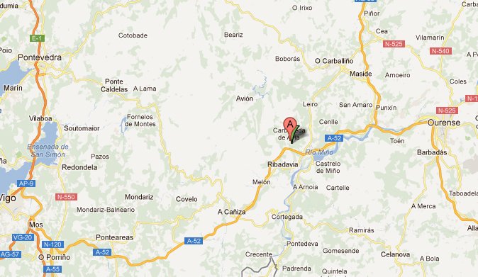 mapa de Casa Da Solaina