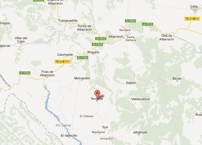 mapa de Casa Rural Julio