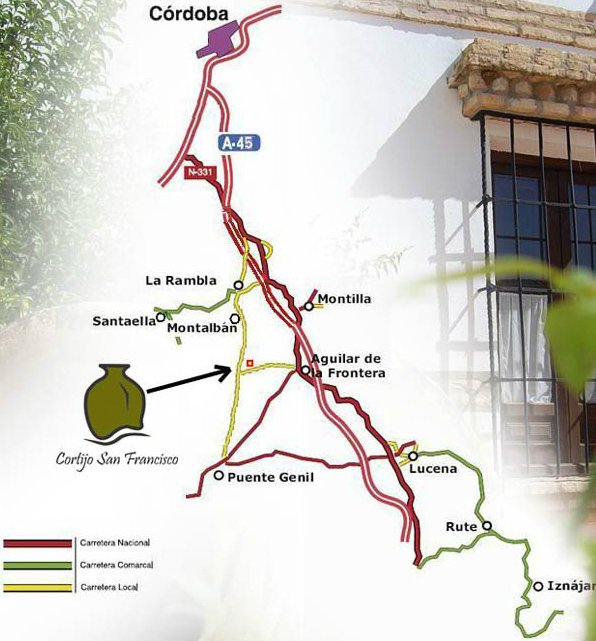 mapa de Cortijo San Francisco