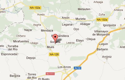 mapa de Casa Rural Ioar