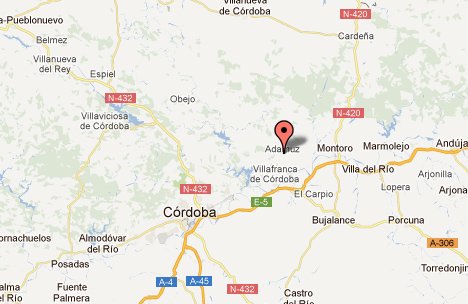 mapa de Apartamentos Rurales Molino Almona