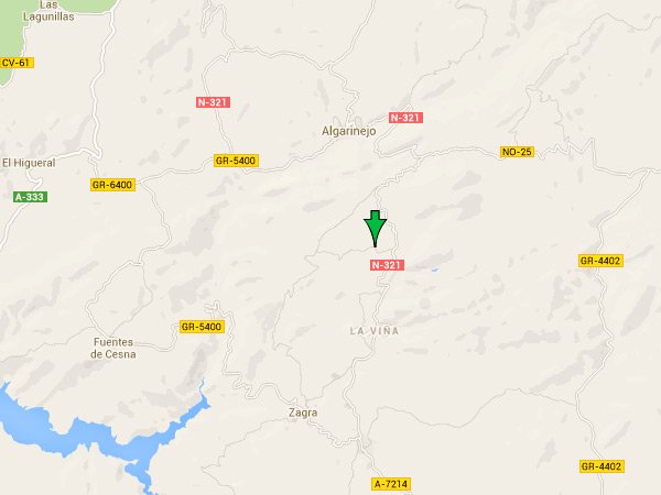 mapa de Cortijo Molinillo