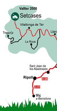 mapa de Mas Can Buixat