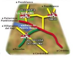 mapa de Casa La Solana