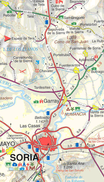 mapa de El Rinc�n De Espejo