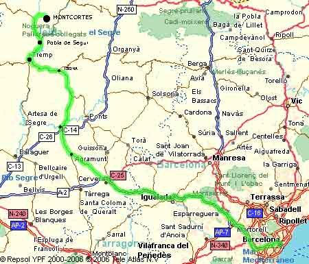 mapa de Casa Sisquet