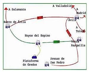 mapa de Centro Rural Galayos