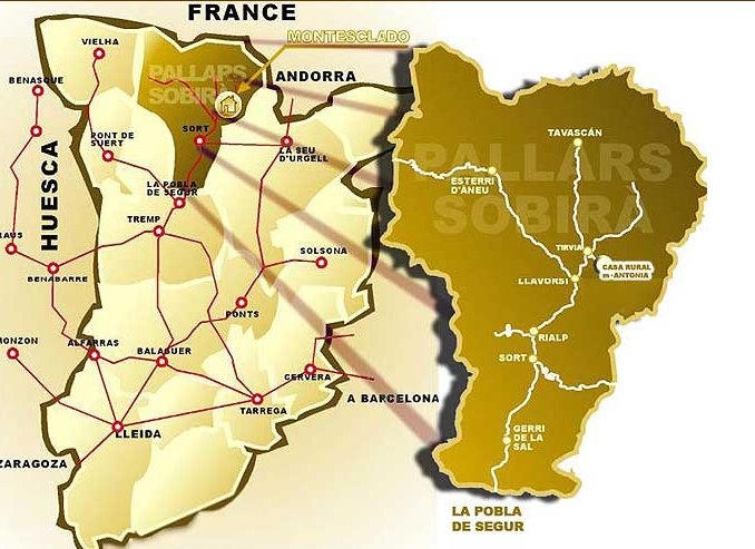 mapa de Casa Rural Maria Antonia