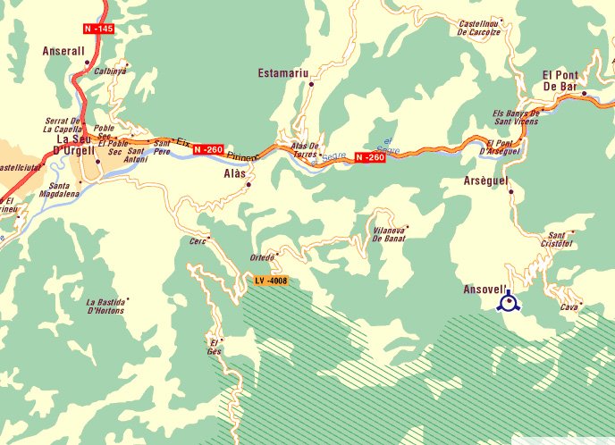 mapa de El Paller I La Cort Del Pairot