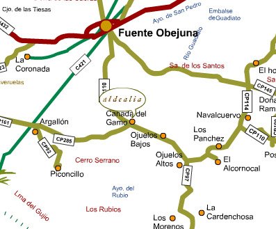 mapa de Tia Carmen