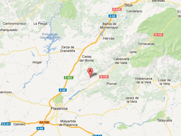 mapa de Alberjerte