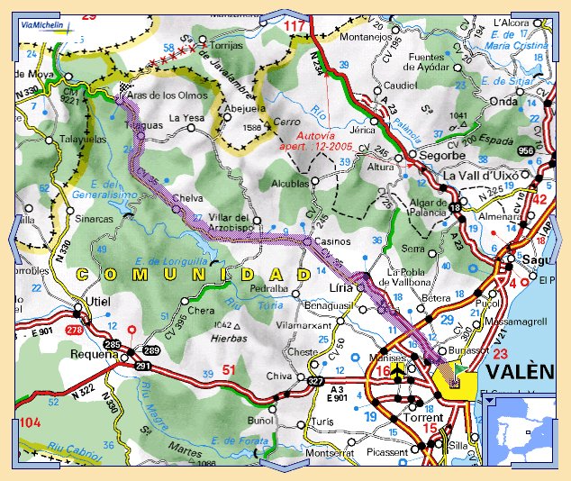 mapa de Casa Cubel