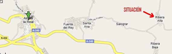 mapa de La Caseria De Las Delicias