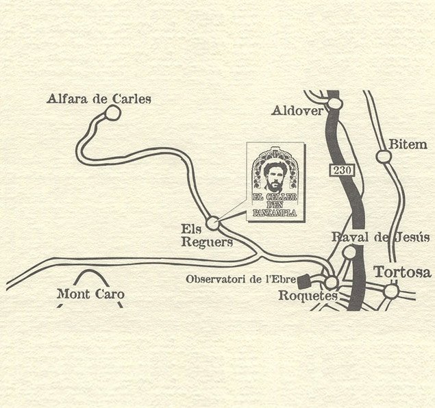 mapa de Hotel Rural Panxampla