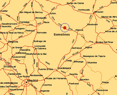 mapa de Casa Rural Molingordo