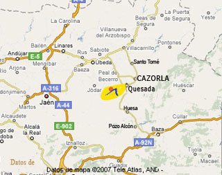 mapa de Aventura Sport