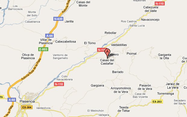 mapa de Jertextrem