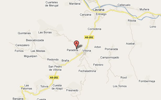 mapa de El Trasgu La Fronda