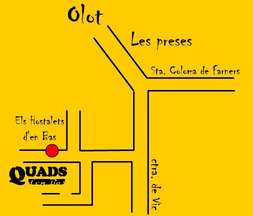 mapa de Quads D�en Bas