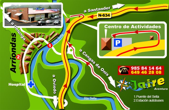 mapa de Aventura Jaire