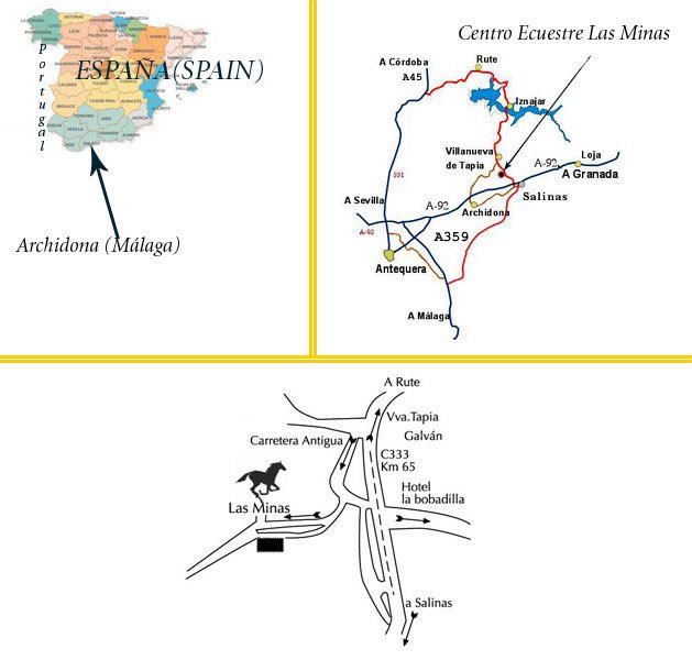 mapa de Cortijo Las Minas